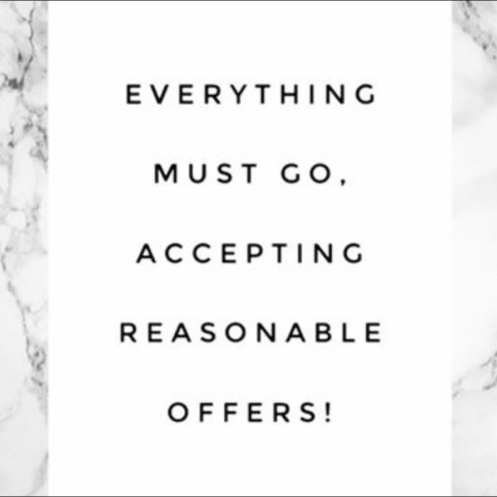 Selling all pieces, let’s make a deal!